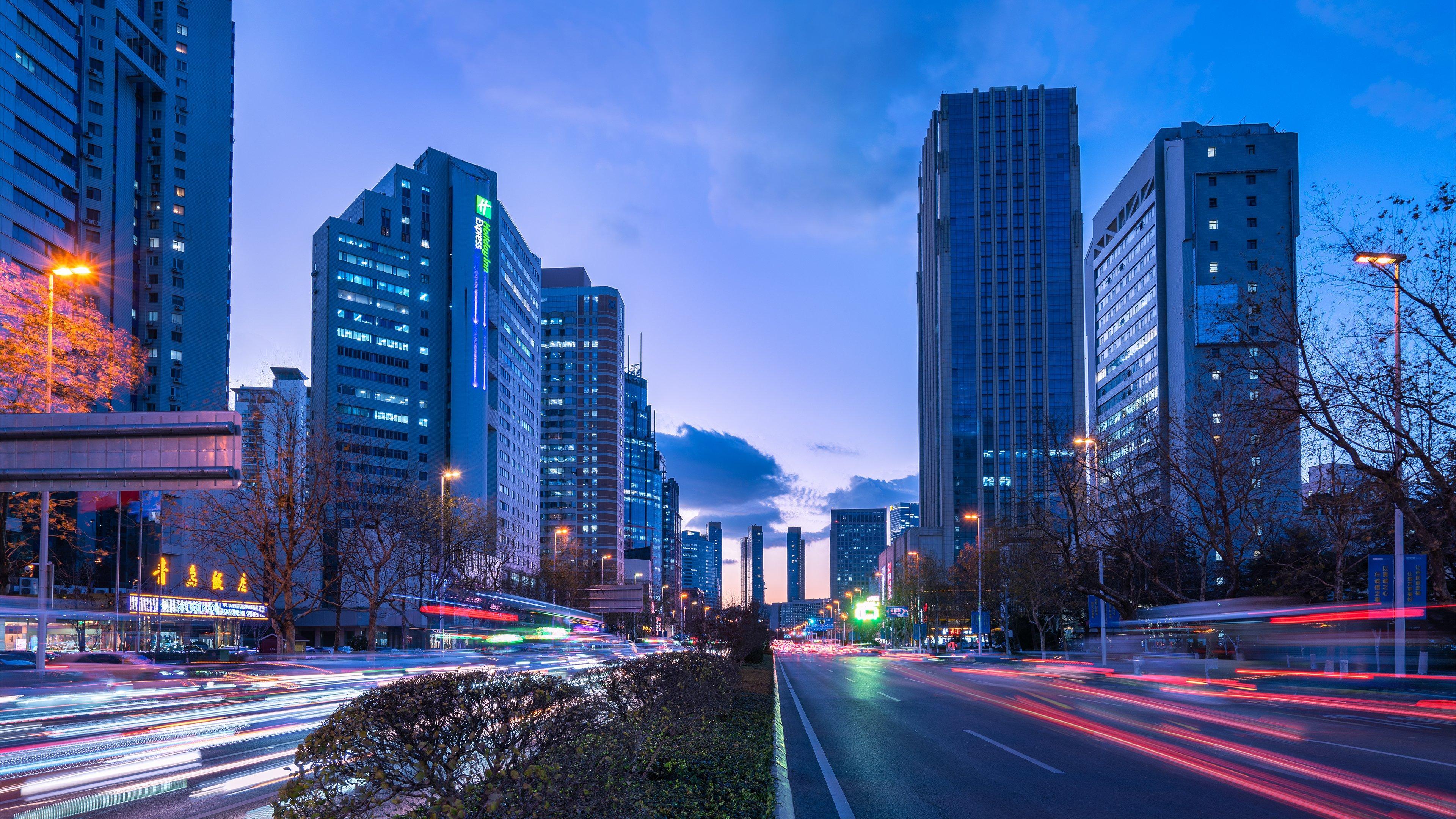 Holiday Inn Express Qingdao City Center By Ihg Eksteriør billede